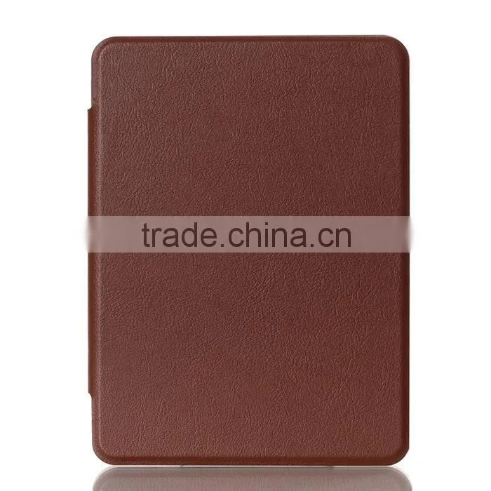 New release full protect 6 inch PU leather cover for Amazon Kindle Oasis made in China
