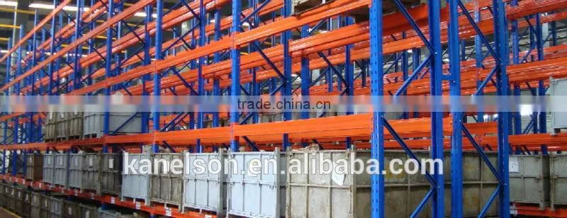 Warehouse pallet racking system