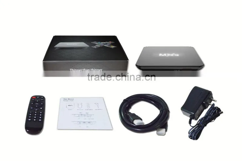 Neweset 2016 Cheap Android 5.1Quad Core 2G/16G 4k 64 bit KODI quad core streaming box S905 MXQ PRO