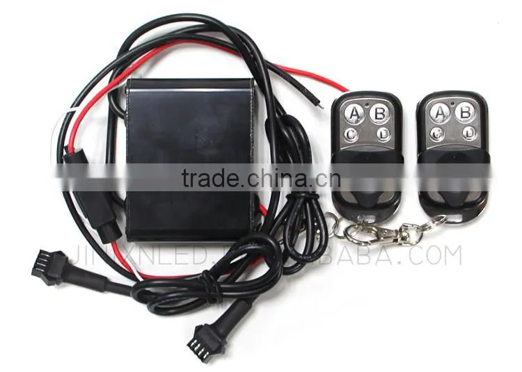 Customized 6-12pc Motorcycle Led Lighting Kit with FCC RF RGB LED Remote Controller, Hot sale in USA