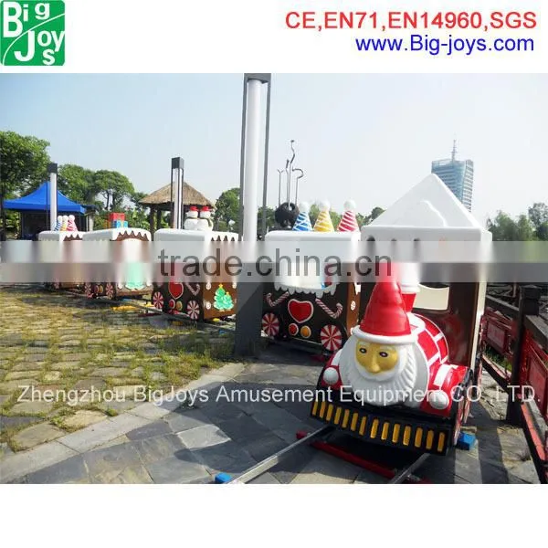 Customer design funny outdoor trackless electric train for kids for sale
