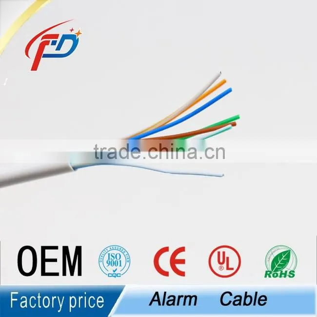 Bare Copper /CCA alarm cables with good quality alarm cable