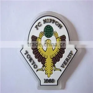Customized promotion fashion cartoon silicone trademark/brand name