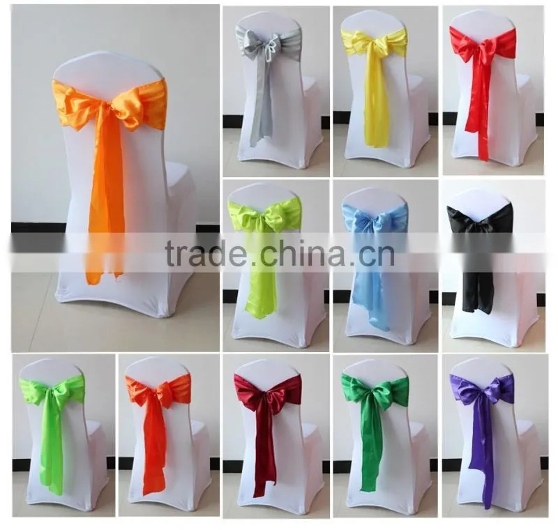 Wholesale Romantic Wedding Chair Organza Sash