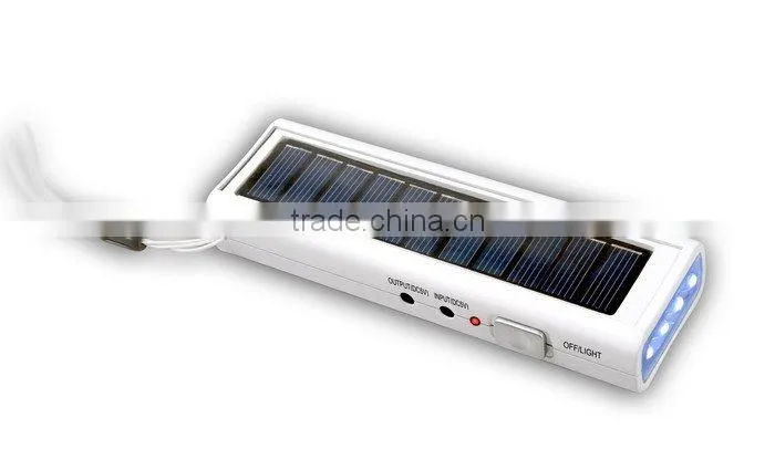 Portable Solar Flashlight Radio & Solar Charger (XLN-812B)