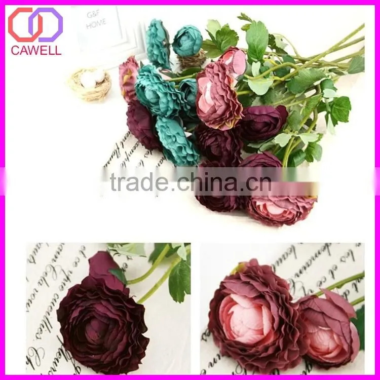 artificial flowers making for home decoration