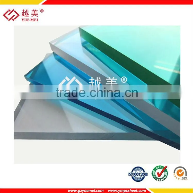 Guangzhou yuemei- Ten years guarantee polycarbonate solar panel