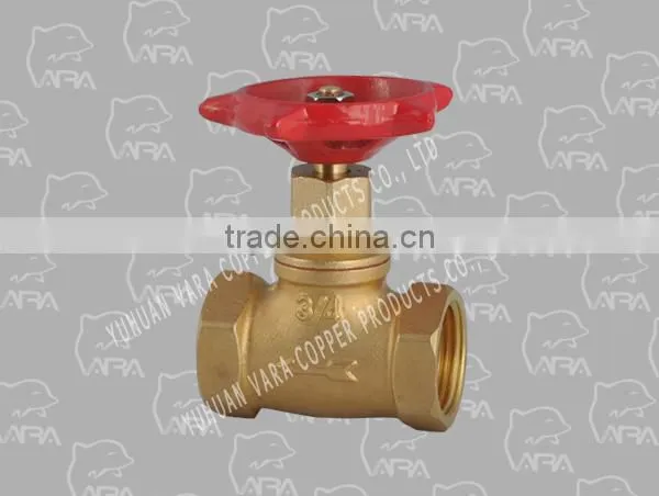 701-02 FEMALE X FEMALE STOP VALVE BRASS(DZR)