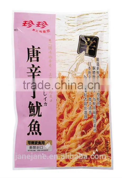 Dried Spicy Shredded Squid Seafood Snack