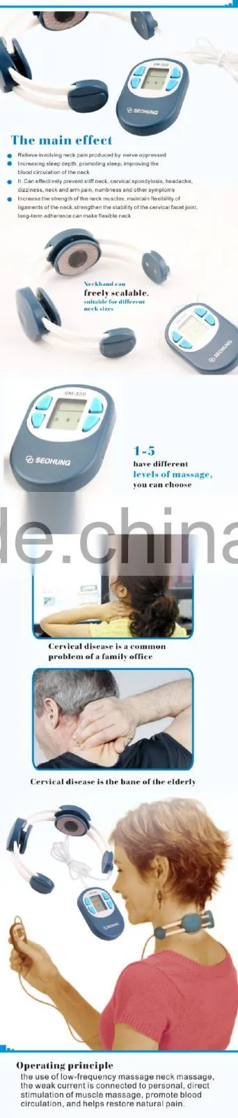 2014 Hot personal massager electrical mini neck massager mini colorful massager