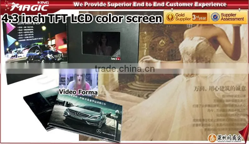 Best TFT card lcd video greeting card
