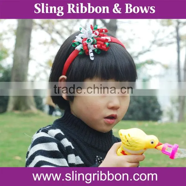 Factory Wholesale Cheap Korker Ribbon Headbands For Young Girls