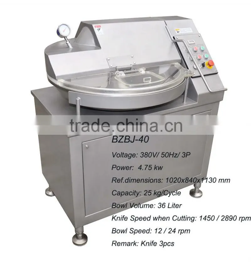 Bowl cutter/Meat cutter and mixer/BZBJ-20