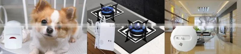 99 wireless zones + 4 wired zones LCD display backup battery 433 mhz home security alarm system made in china