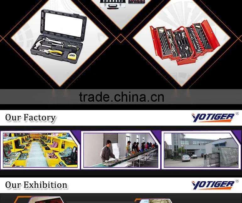 206pcs Household Repair Mechanical Hand Tool Kit Set