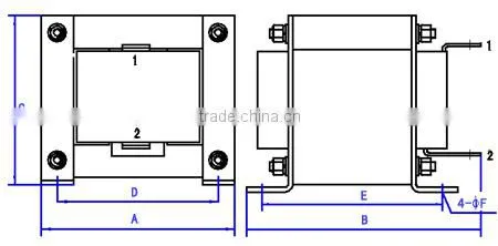 rated operational voltage: DC500V~DC540V Converter DC Reactor