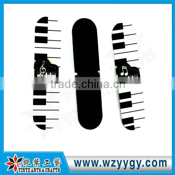 high quality customized pvc bookmark for promotion