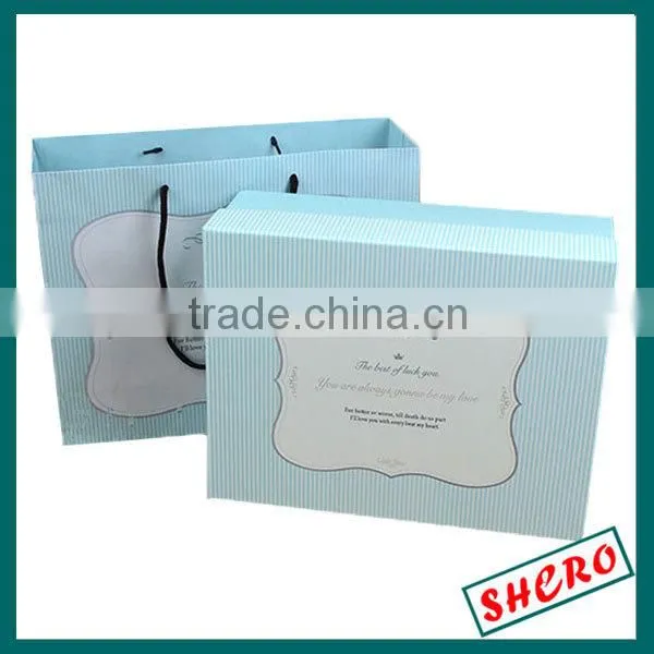 baby shoe box with bag ,baby cloth boxwith bag ,baby gift box with bag