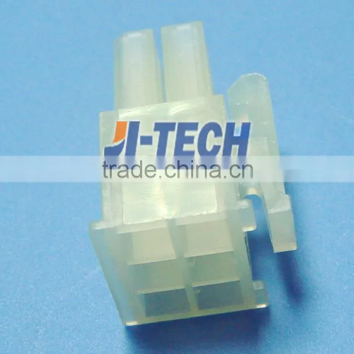 4.2mm pitch connector 6 circuits 5557 series molex 6 pin connector 39-01-2060 Dual Row receptacle housing