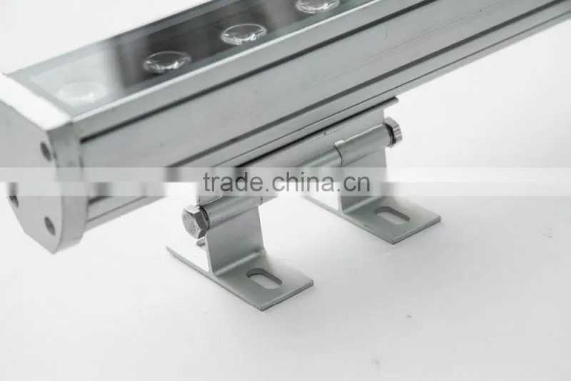 Outdoor landscape uplight effect lighting 24v 100-240v 12W rgb color changing led wall washer