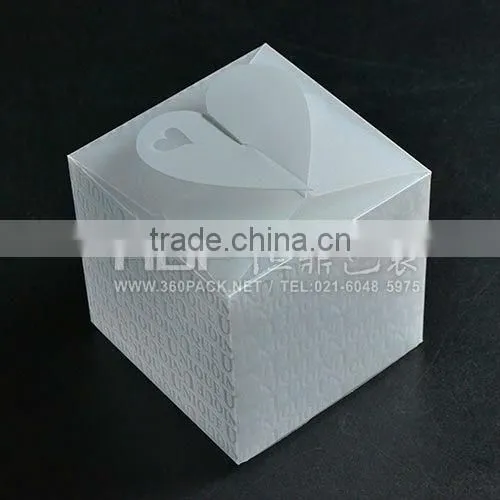 house shape gift box&clear gift box
