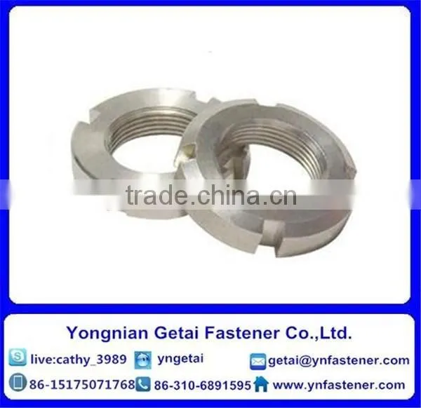 Different Types of Round Nuts Zinc Plated