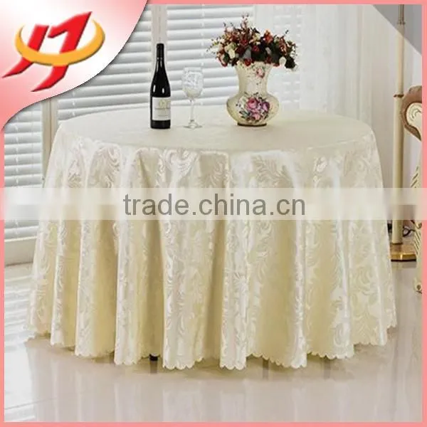 Customized home jacquard table cloths for hotel/restaurant/home use
