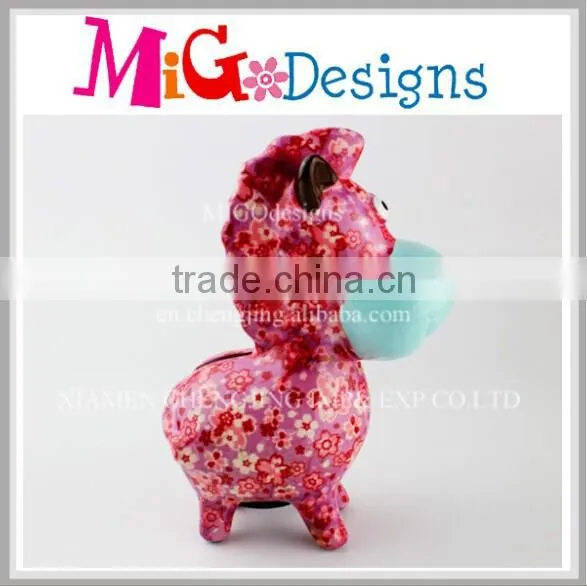 wholesale cute decal box as decorate jar money box