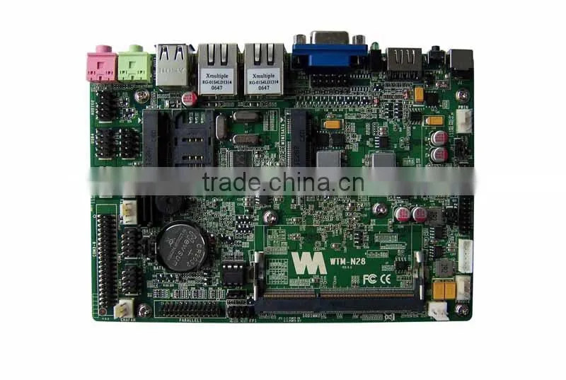 Factory price industrial mini - ITX VWM-N28 Morherboard for DDR3