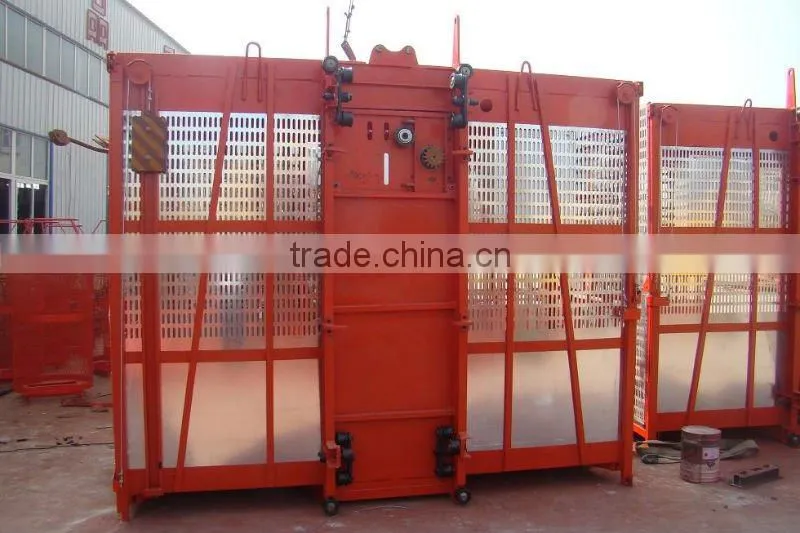 Supply New China SC100, 1t, 10 passengers, Construction Hoist/Elevator/Lifter