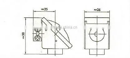 Aluminium terminal box