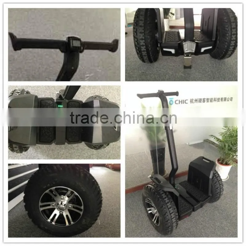 off road kick scooter 1000w / off road self balancing scooter with big wheel / self balancing scooter off road high speed