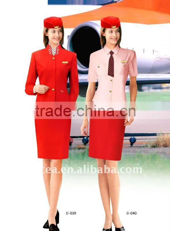 Stewardess Airline Uniform for stewardess(AL-020)