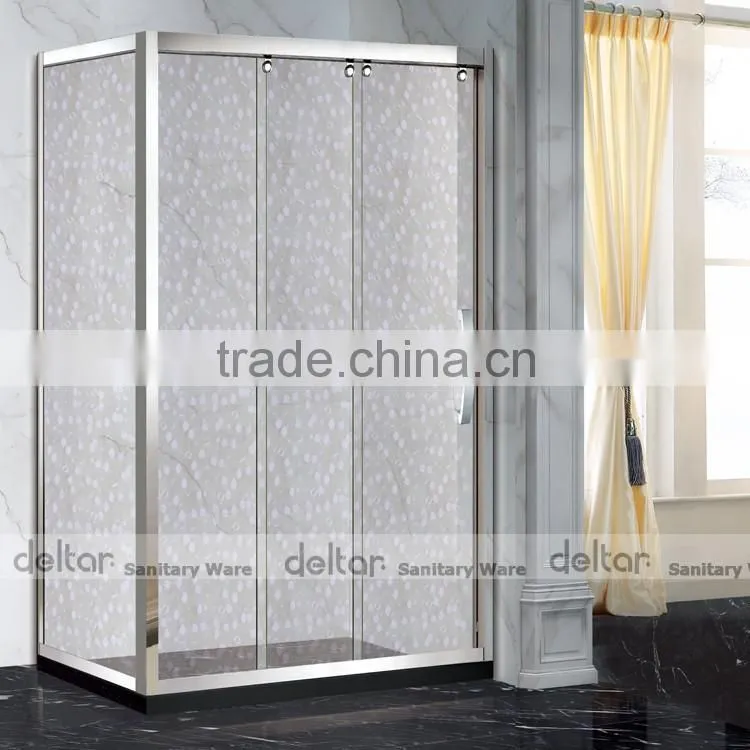 china suppliers 3 panel sliding shower door shower enclosure cubicle tiny houses portable cabins for sale