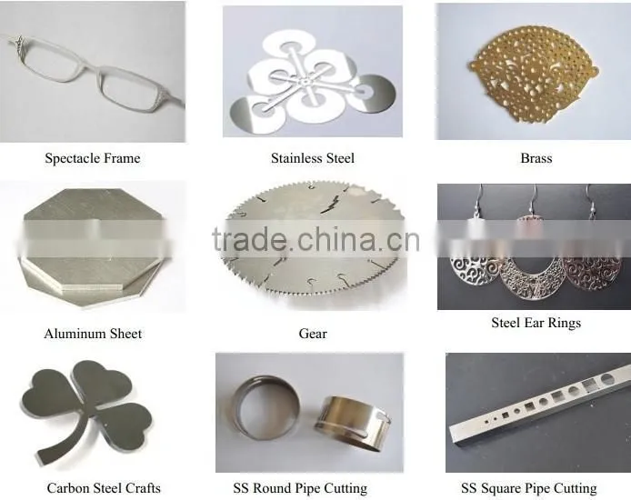 1000W / 2000W Fiber CNC Laser Cutting Machine Mild Steel 10mm laser cutting machine