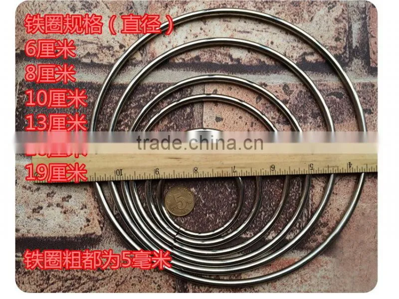 Stainless buckle 40mm key ring key ring machine chain machine ring machine