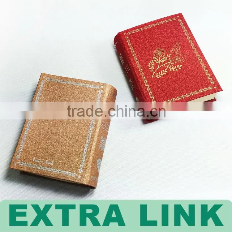 Book Shape Square Corrugated Decorative Cardboard Boxes Wholesale