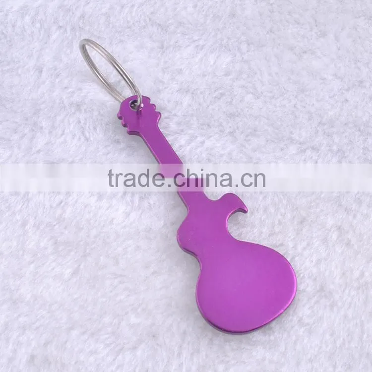 XL-WH51107 new arrival key chain alloy guitar keychain high quality alloy metal bottle opener keychain