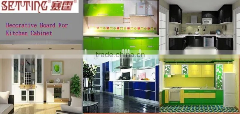 Particle uv board ,high glossy uv chipboard