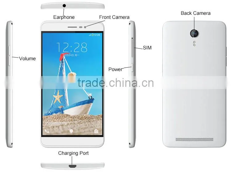 Low cost wholesale cheap price 5 inch HD 3G/4G shenzhen mobile phone manufacturers