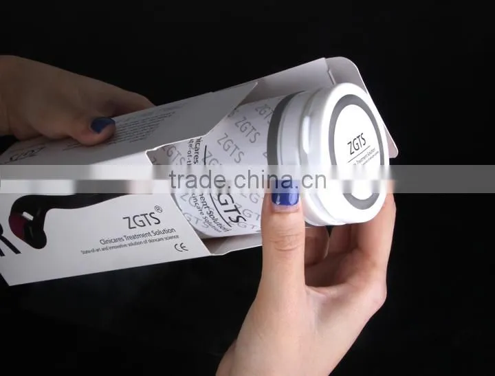 ZGTS derma roller with 540 Needles ZGTS derma roller for anti aging 0.2MM-2.5MM