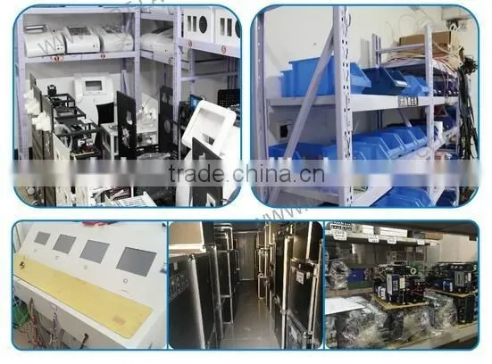 vacuum +bipolar rf + 40k ultrasonic cavitation + sextuple rf slimming machine