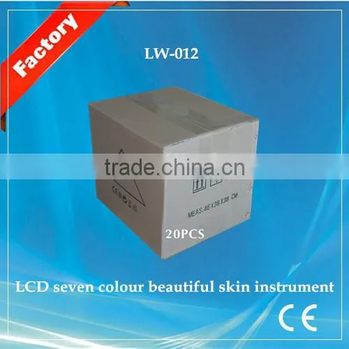LCD Seven color beautiful skin machine lw-012