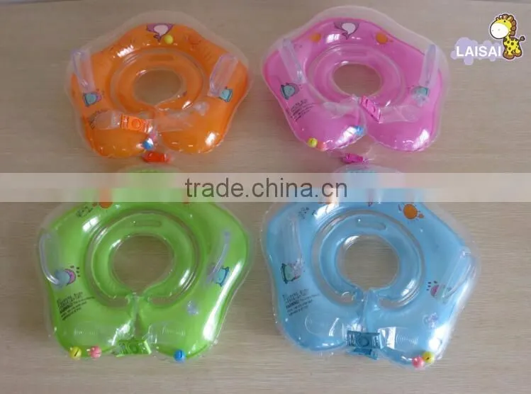 Inflatable green baby neck ring inflatable Neck Ring