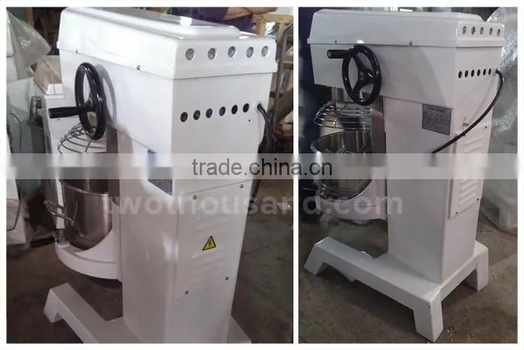 50L Egg Beater Machine Belt Transmission with Guard CE for Large Cake Mixer