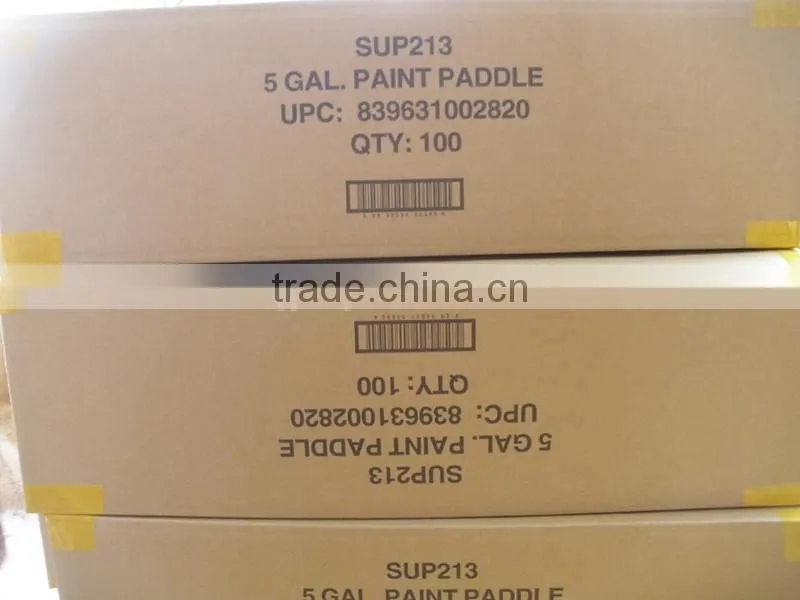 china supplier alibaba print logo wood paint paddle with fsc certificate