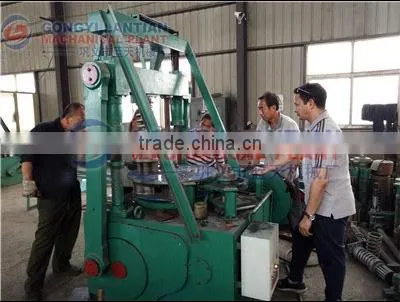 Factory Support Price Bagasse charcoal BBQ making machine
