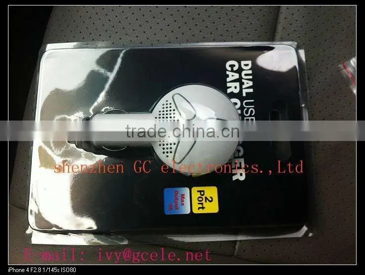 USB Car Charger for Apple Iphone Ipad Ipad