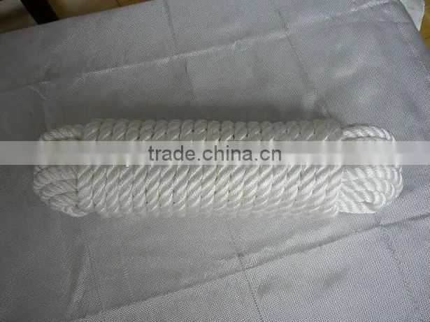 100% Nylon twist rope/high strength nylon rope