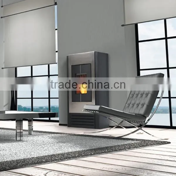 high efficient pellet stove parts/ 8kw wood pellet stove/ sawdust wood pellet burning stove